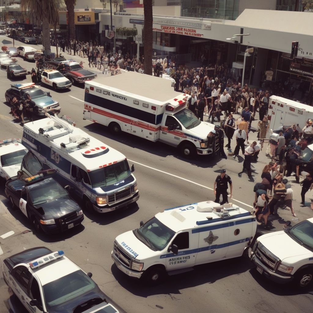 Bicycle Accident Scene